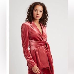 Choosy Barbie Pink Velvet Suit and Blazer